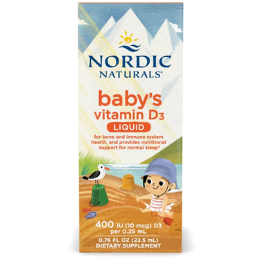 BABY'S VITAMIN D3 LIQUID - UNFLAVORED